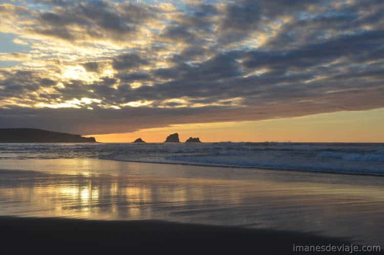 Atardecer En Liencres Imanes De Viaje