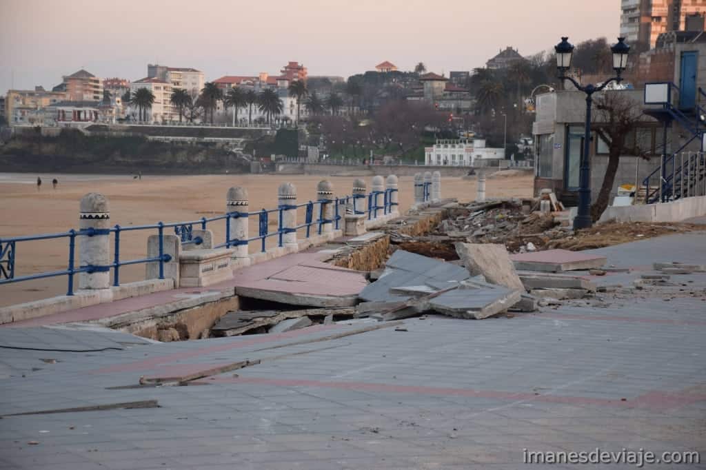 Destrozos temporal Santander1
