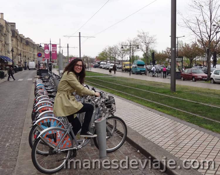 Burdeos en bici