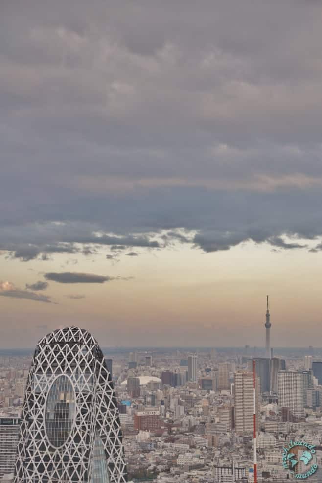 mejores vistas desde arriba Tokio