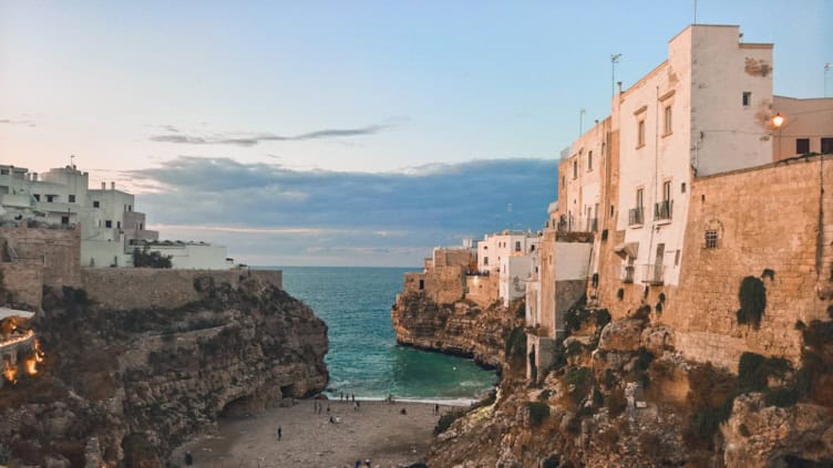 que ver en polignano a mare mirador