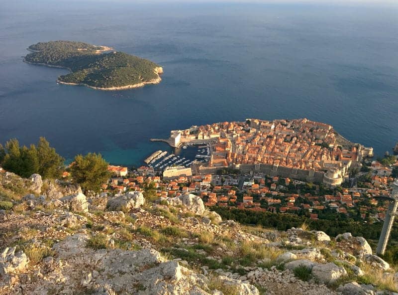 mejores vistas desde arriba Dubrovnik