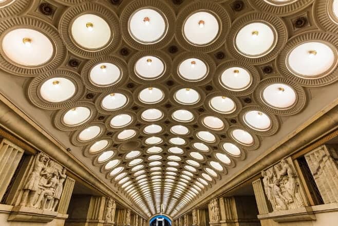 mejores estaciones del metro de moscu y más bonitas