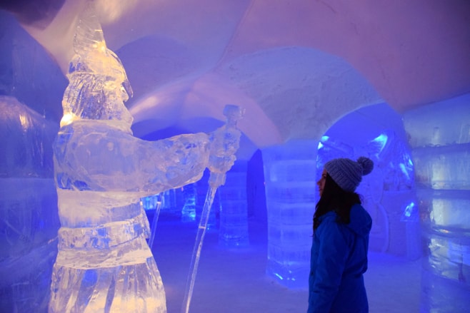 dormir en un hotel de hielo noruega