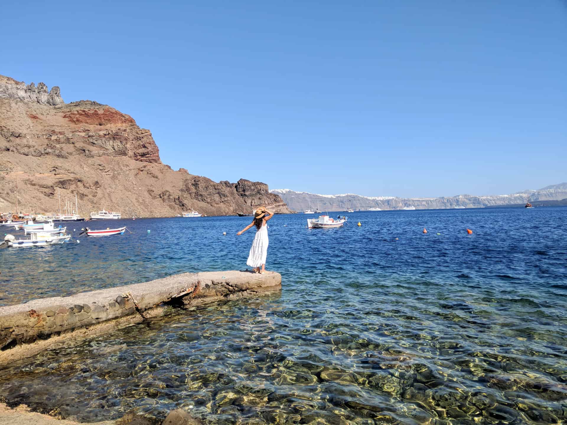 que ver en santorini