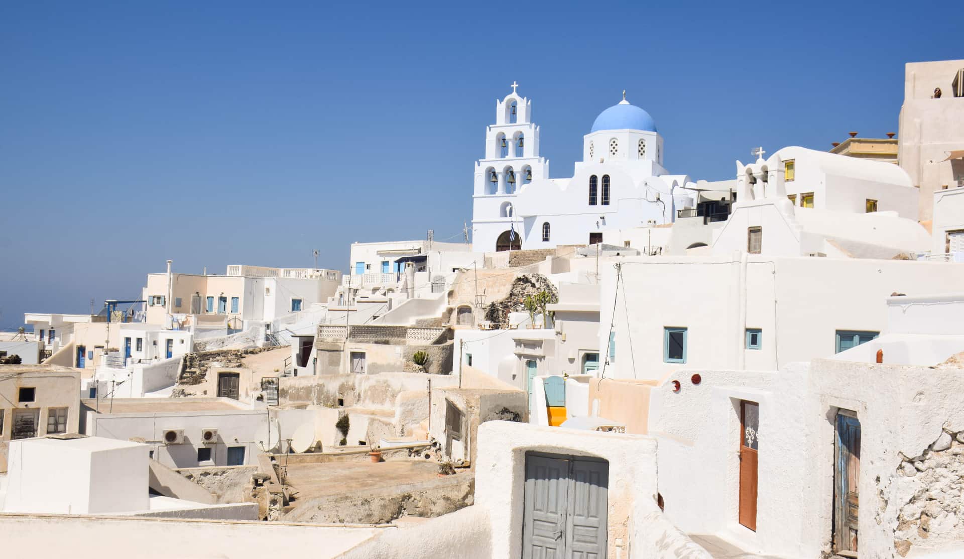 que ver en santorini