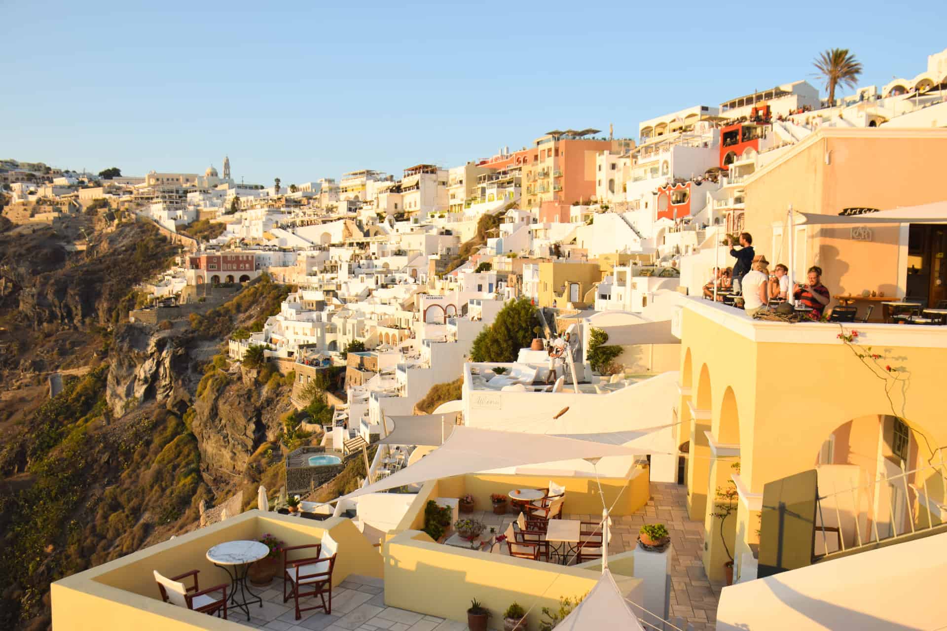 que ver en santorini