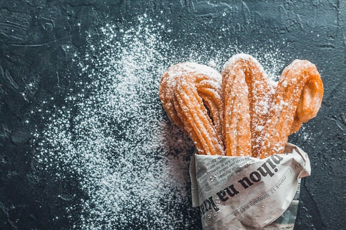 platos tipicos de espana churros