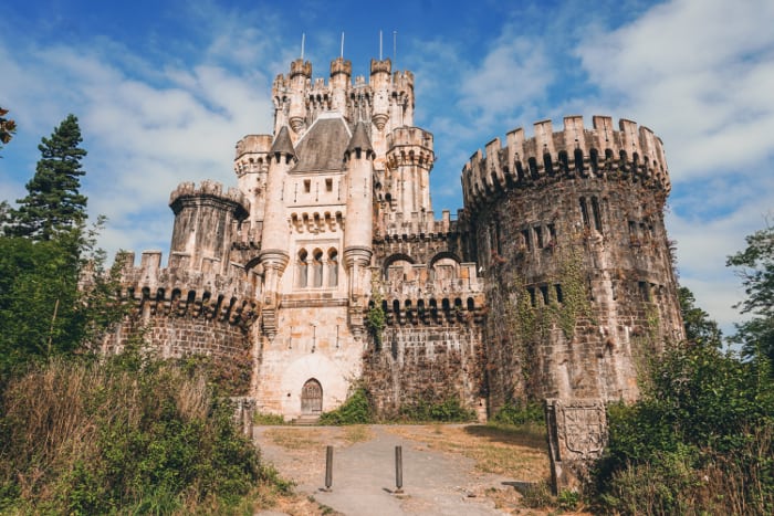 El Castillo de Butrón, un castillo de cuento en Vizcaya - Imanes de viaje