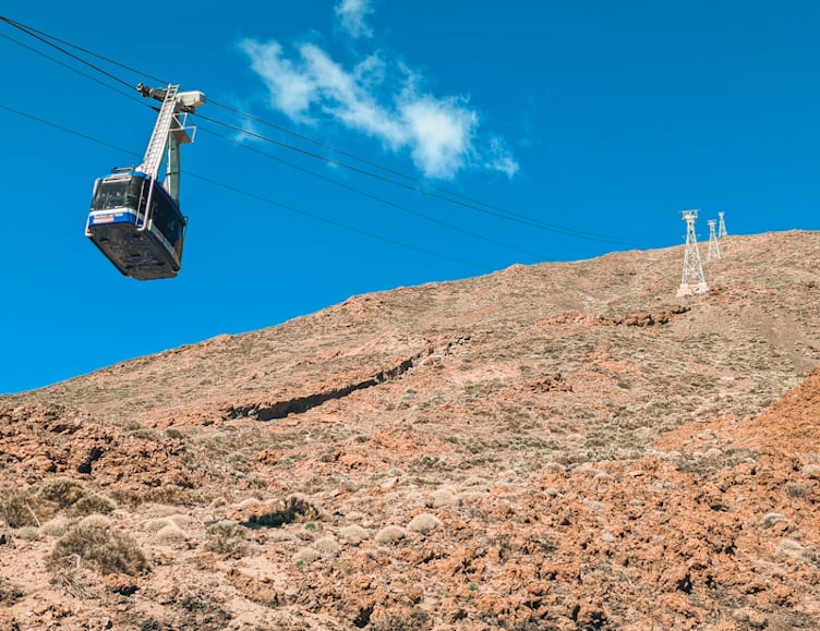 visit the cable car teide