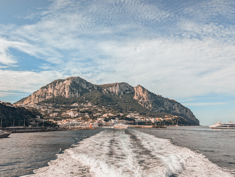 como ir de napoles a capri