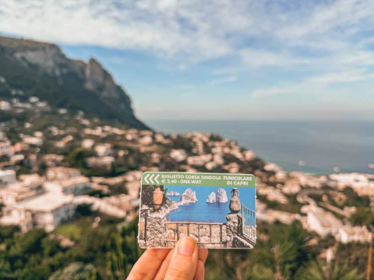 que ver en capri funicular